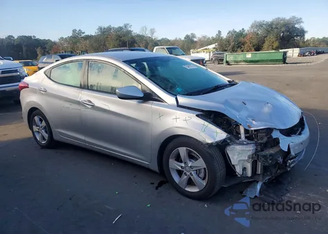 2013 Hyundai Elantra Gls z USA, uszkodzony, nr VIN 5NPDH4AEXDH315070